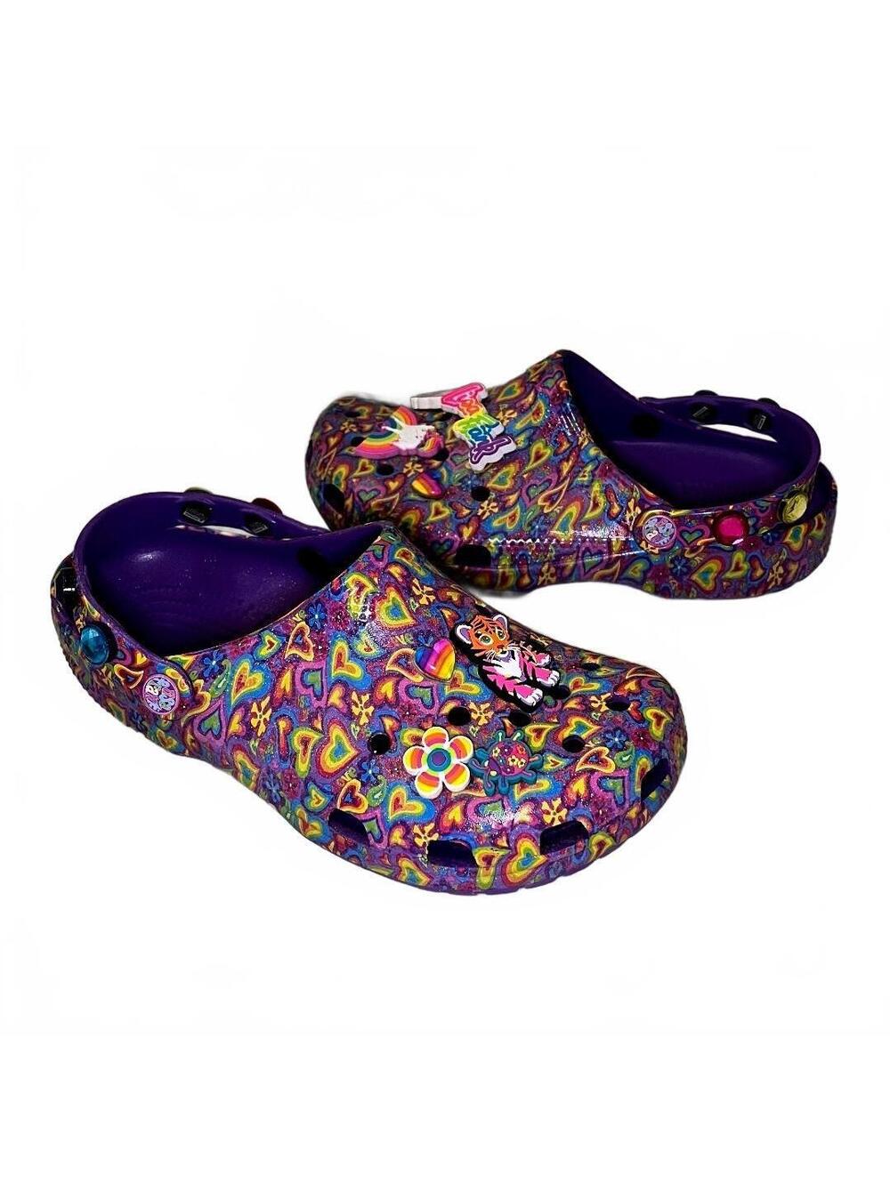 Lisa Frank x Crocs Classic Clogs Sz 9